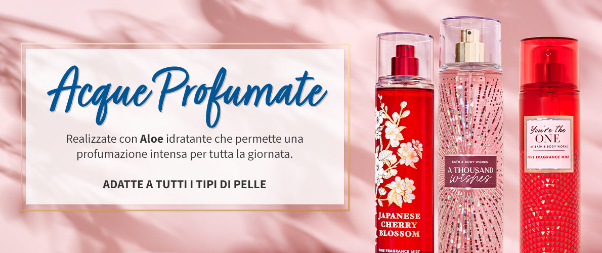 Acqua Profumata e Spray Corpo